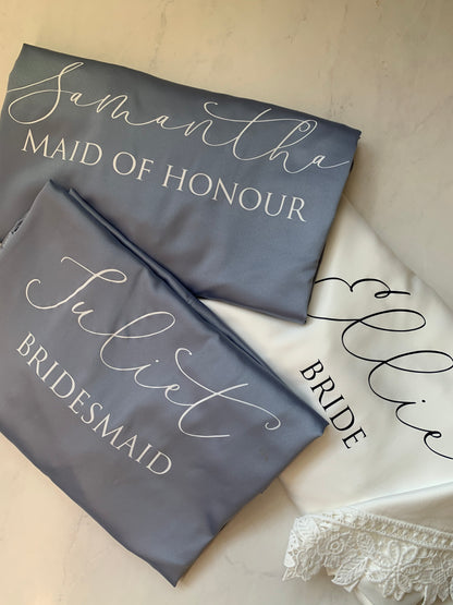 Lottie Personalised Wedding Robe