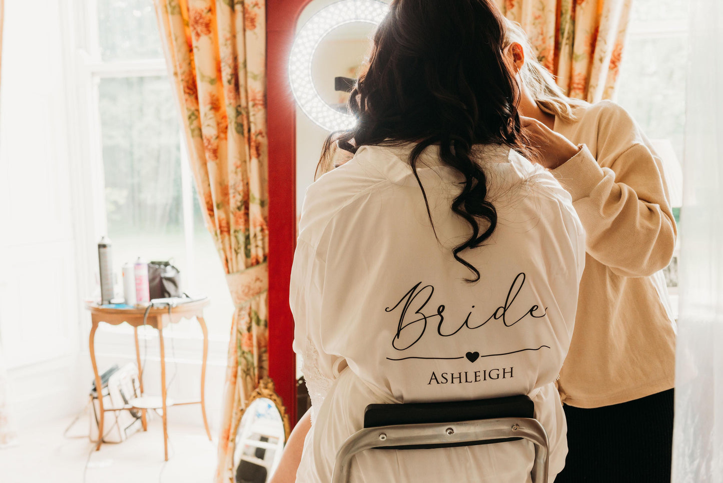 Sophia Personalised Wedding Robe