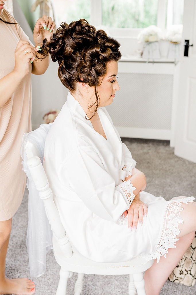 Lottie Personalised Wedding Robe