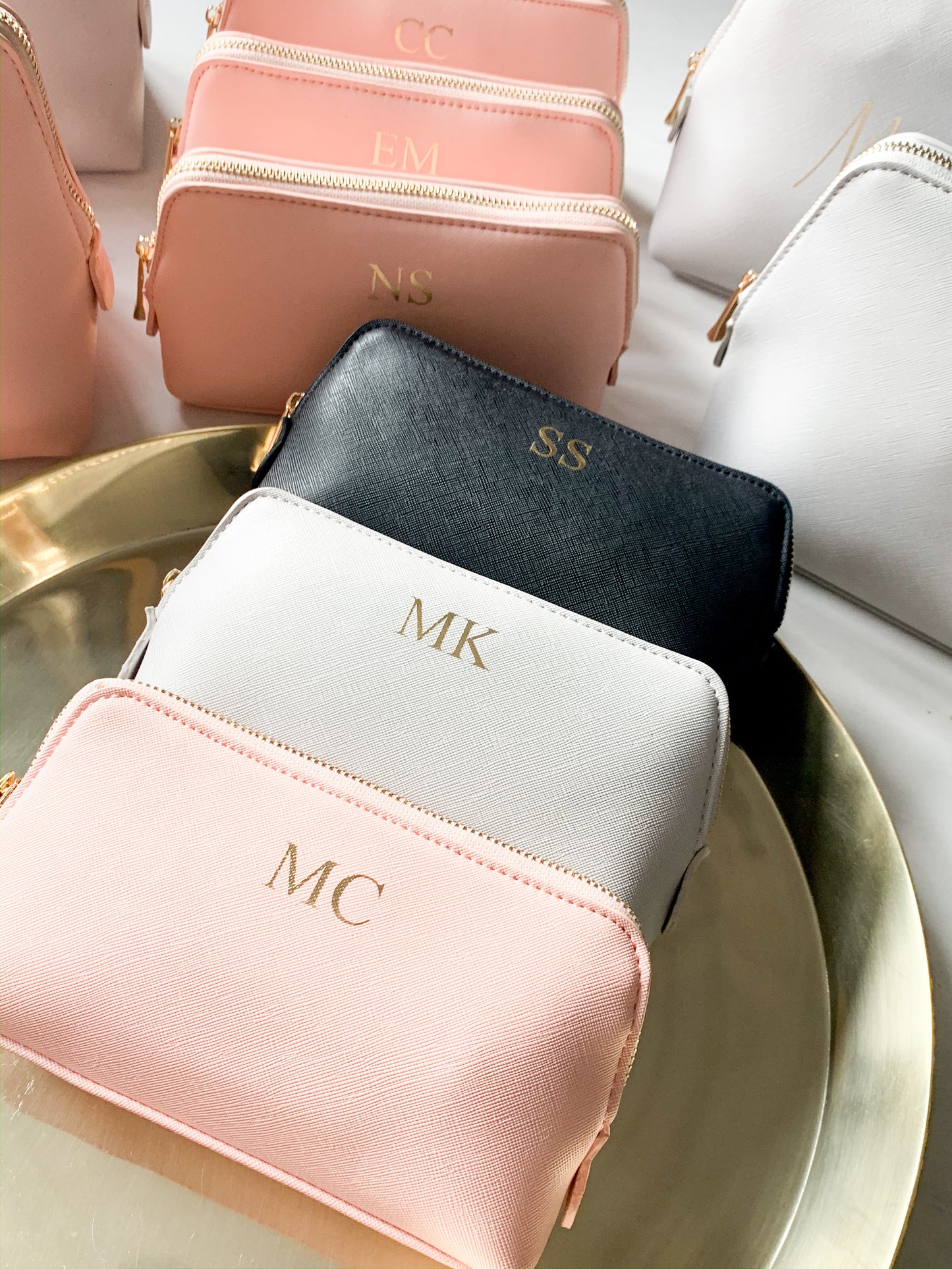 Monogrammed Luxury case bag