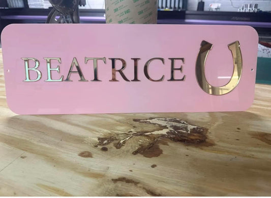 3D Personalised Stable Sign