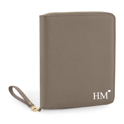 Monogrammed Heart Documents Organiser