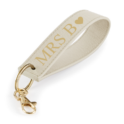 Mrs Heart Loop Key Ring