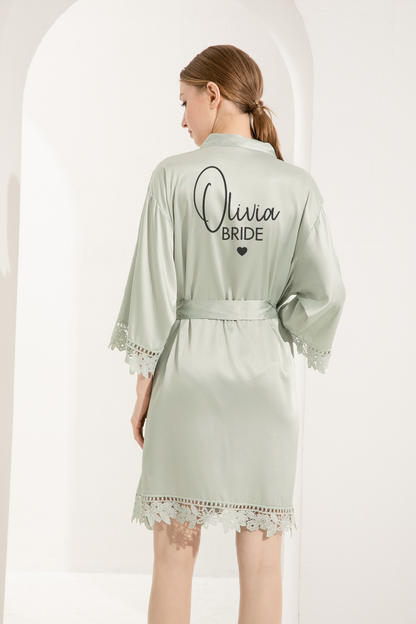 Olivia Personalised Wedding Robe