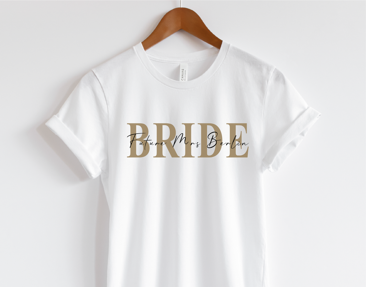 Personalised Bridal Party T-shirt