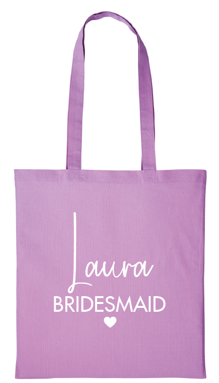 Olivia Personalised Wedding Tote Bag