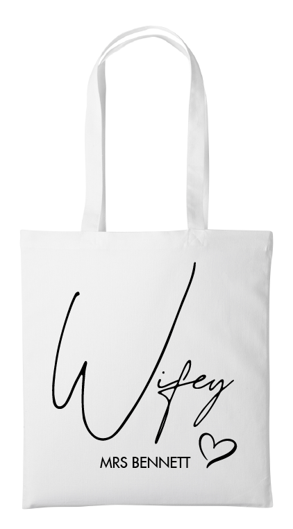 Wifey Tote Bag