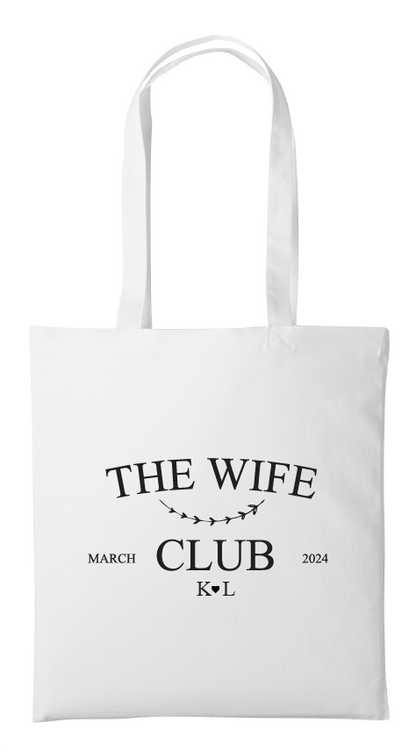 Wife Club Personalised Tote Bag